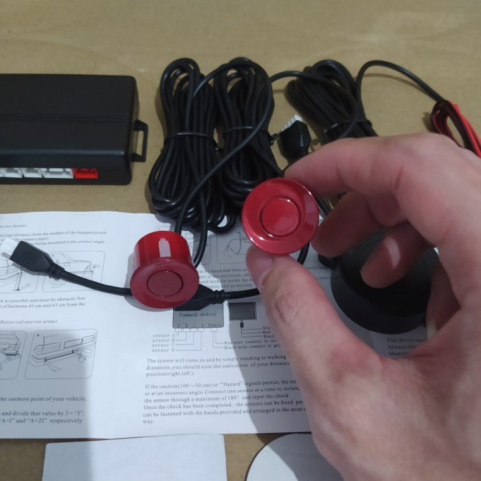 Sensor Parkir Sensor 2 Titik Bunyi Mobil New Ayla Sirion Sigra Xenia best