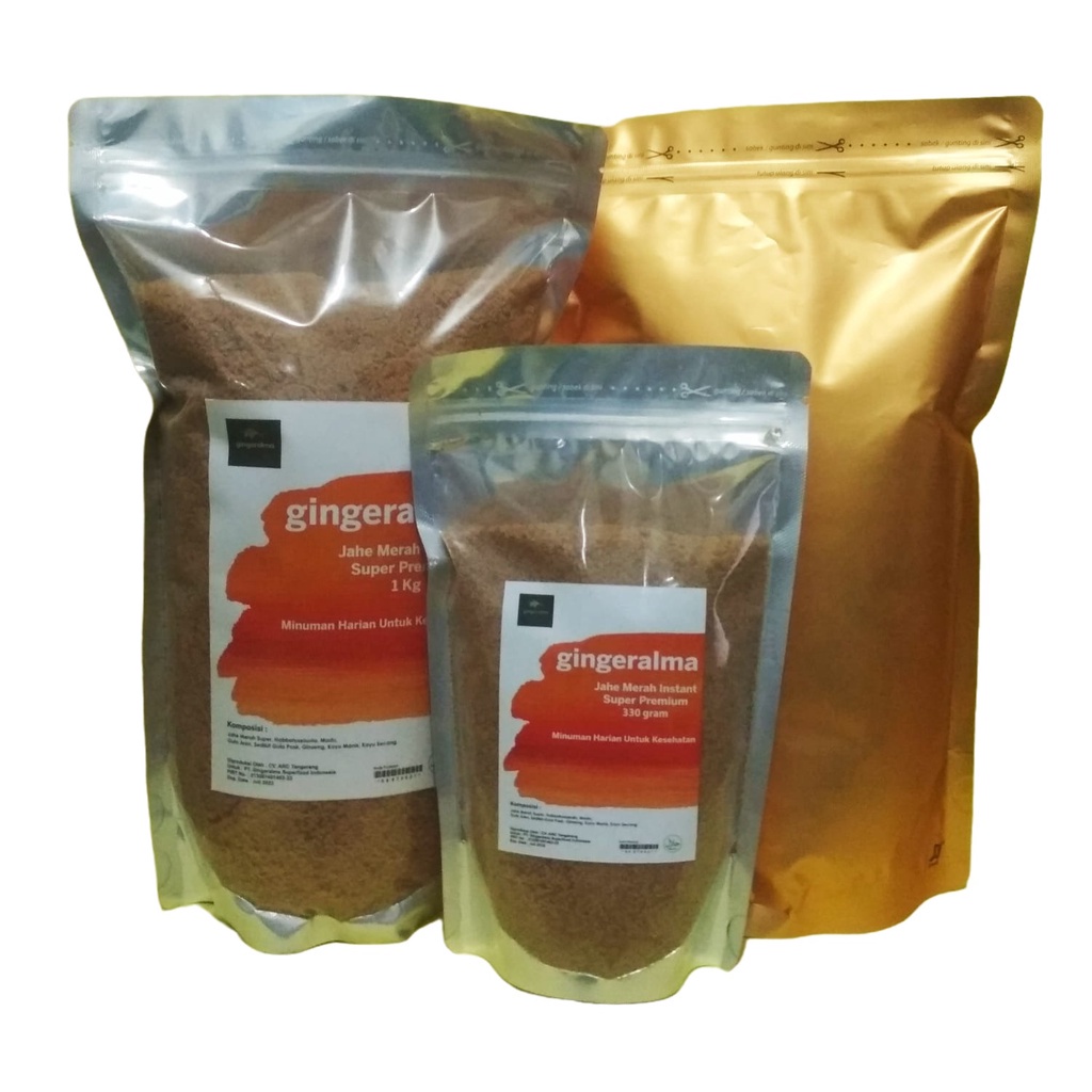 

Jahe Merah Bubuk 1Kg Plus Habbatussauda Gingeralma
