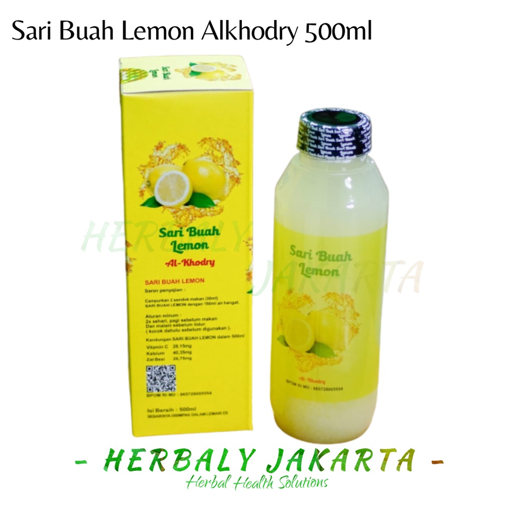 

Sari Lemon Lemon Slim Organik 500Ml