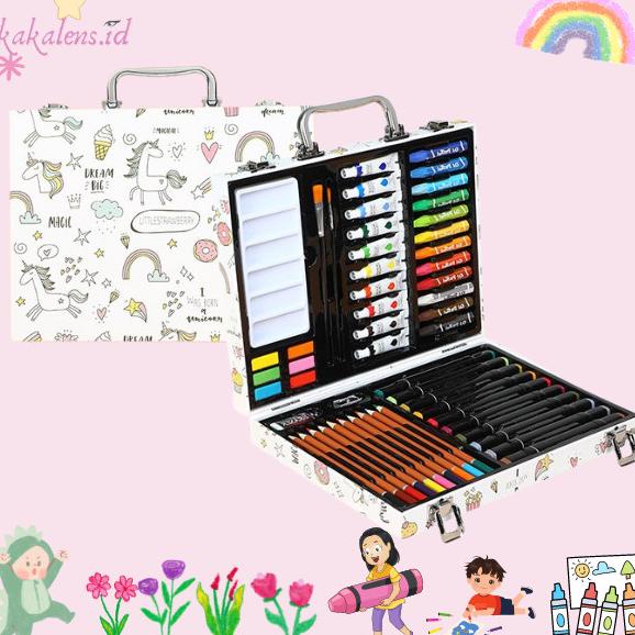 

Peralatan Gambar Warna Lukis ISI 54 / Krayon / Spidol / Pensil Warna