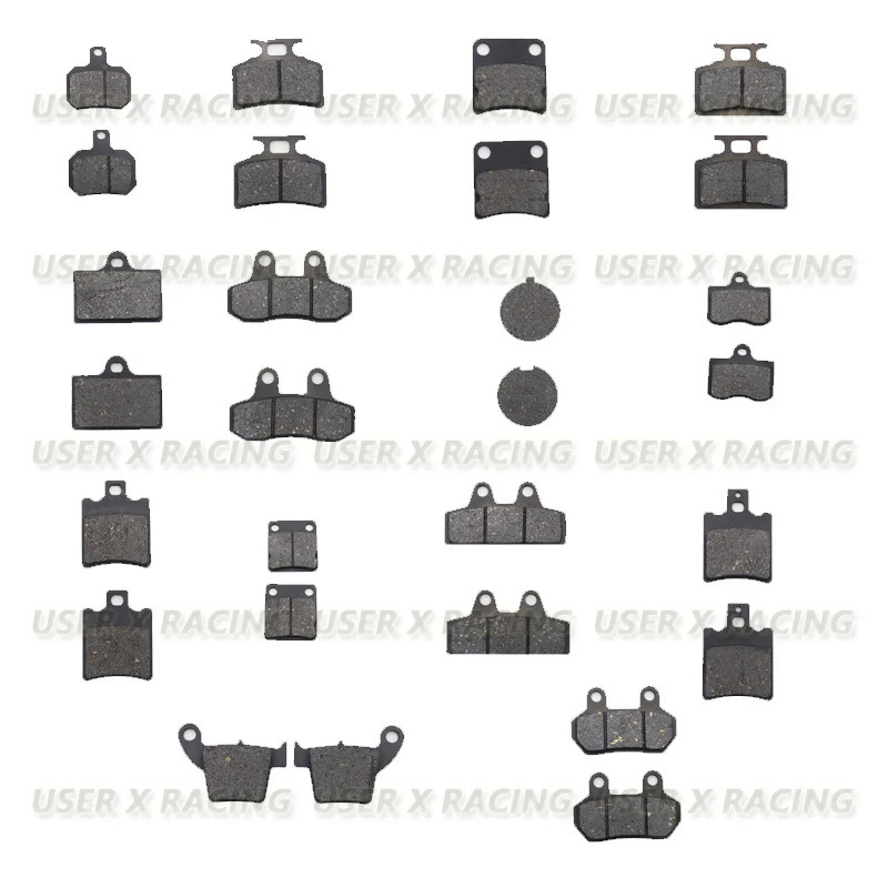 ❤USER-X Universal motorcycle disc brake pad Brakes Front Rear Disc Brake Pads block Shoes AB pump ho
