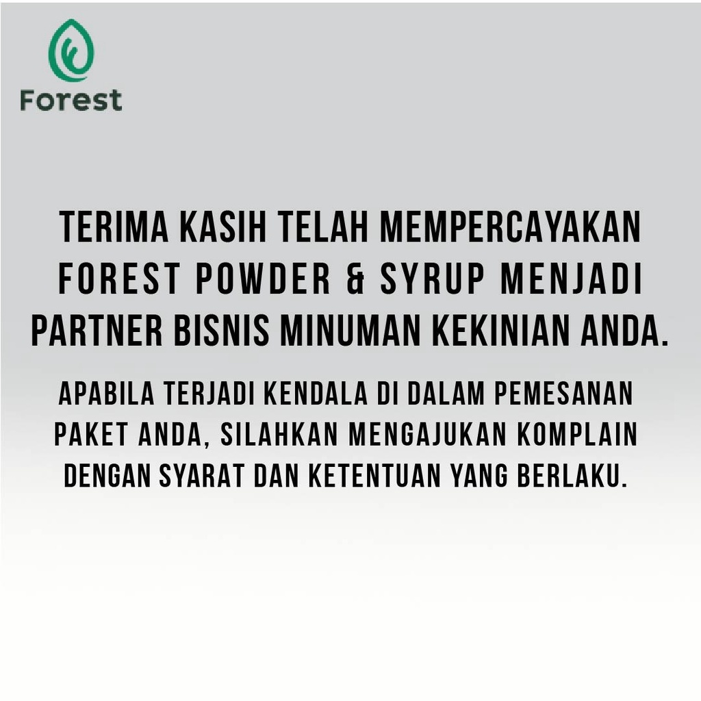 

Bubuk Numan Caramel Powder - Forest Bubble Drink