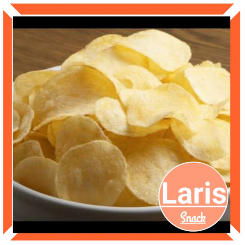 

Keripik Kripik Kentang Keju Kiloan / Potato Chips 200 Gr Sna Kiloan /Larissna