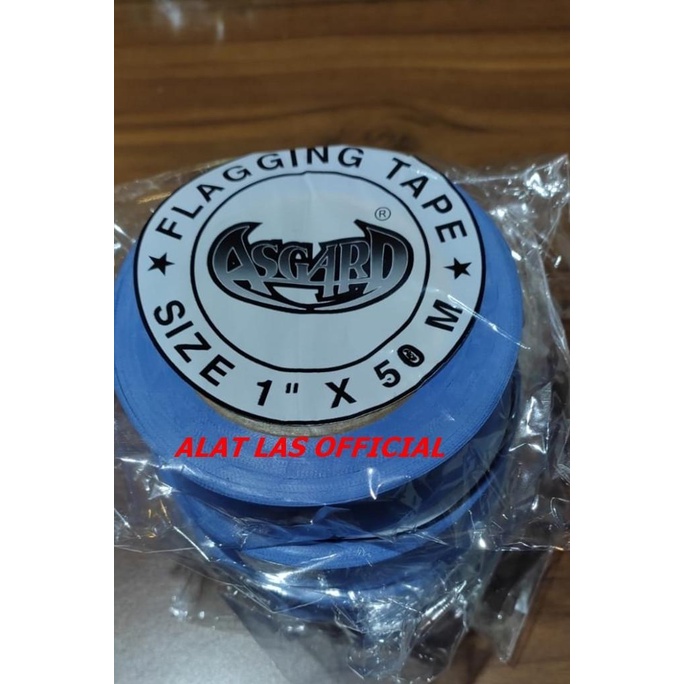 

~~~~~] Flaging Tape Size 1" x 50 mtr Asgard / Pita Survey Warna Biru