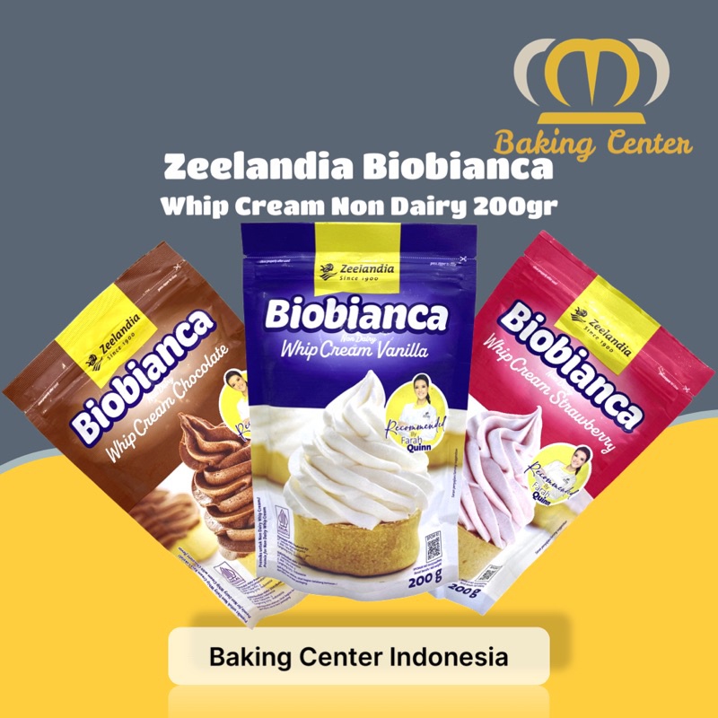 

Zeelandia Biobianca Whip Cream 200Gr