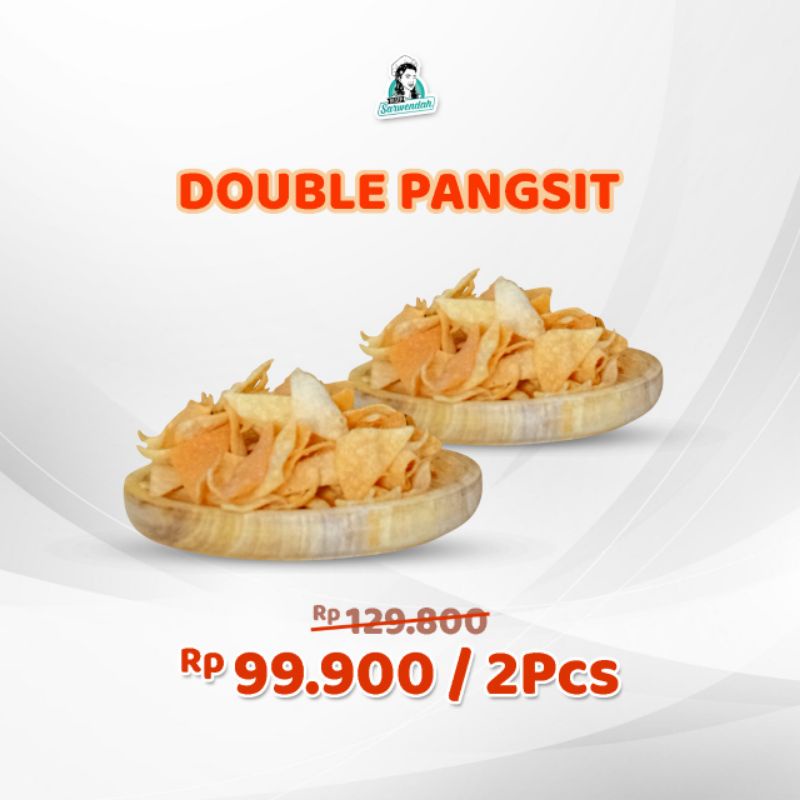 

Paket Double - Kulit Pangsit Krispy X2Pcs