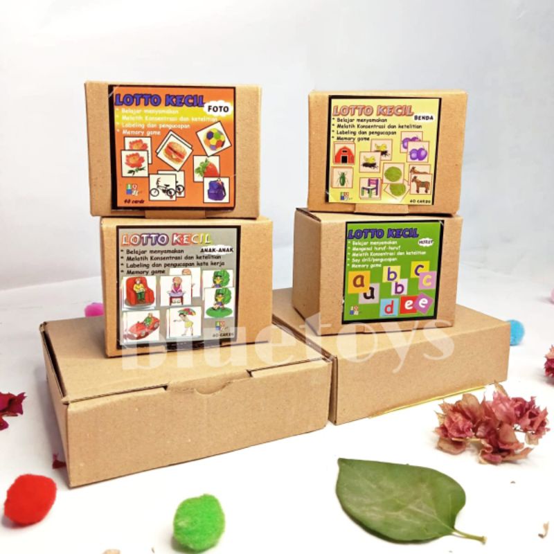 (GE TOYS) LOTTO KECIL ANAK/MAINAN EDUKATIF/IQ DEVELOPMENT
