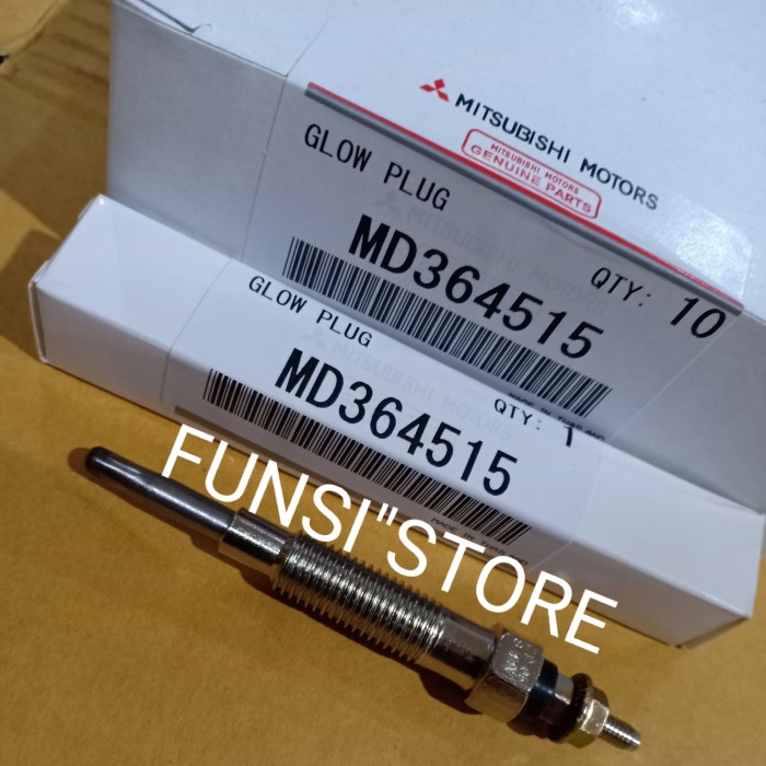 Busi Pemanas Glow Plug Mitsubishi Kuda Diesel Semua Tahun Original 1Pc Kode Hm127
