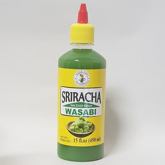 

Nang Fah Sriracha Hot Chilli Sauce Wasabi 450 Ml