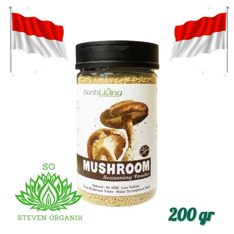 

Earth Organic Mushroom Seasoning Powder 200 G/ Kaldu Jamur