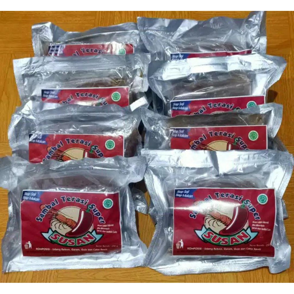 

Sambal Terasi Bulacan Belacan Susan Singkawang Kalimantan Barat Siap Makan