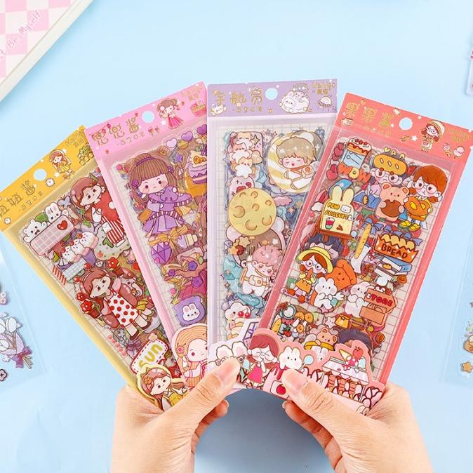 

Trend Stiker Pet Momo Cutting Sticker Kartun Korea Diy Scrapbook Kado Murah Limited Edition