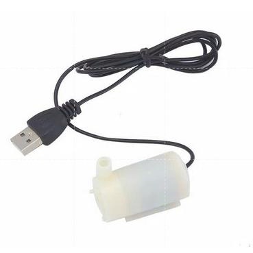 DELLAS pompa submersible 5v dc usb port 3-9v dc pompa celup aquarium oksigen