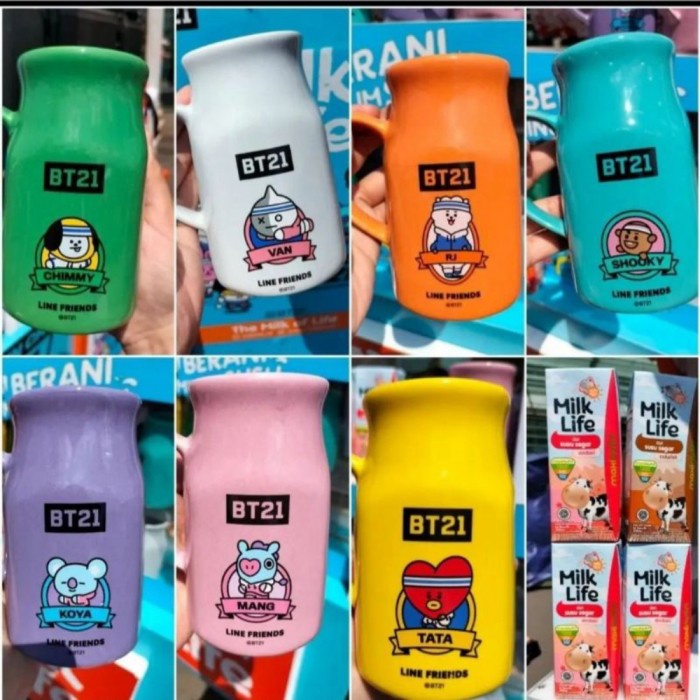 MUG MILKLIFE X BT21