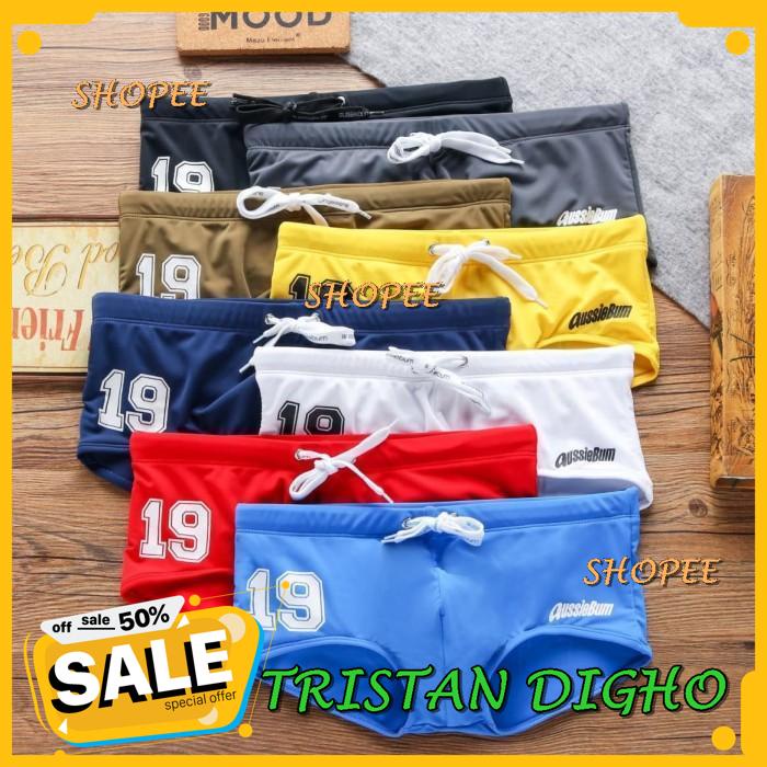 CELANA RENANG AUSSIEBUM, CELANA RENANG BOXER  PRIA SEXY / BOXER PRIA PREMIUM BRIEF 19 PRIA CELANA RE