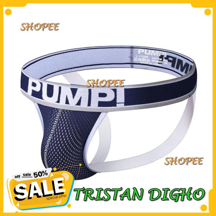 JOCKSTRAP  CELANA DALAM  PRIA SEXY PREMIUM / CD PRIA SEXY CELANA DALAM JOCK STRAP SEXY ABU NAVY JOCK