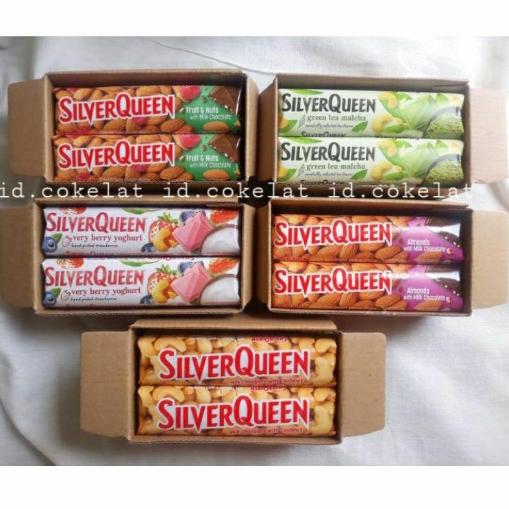 

Big Sale Coklat Silverqueen 25Gr Isi 10Pc - 1 Box Kntnt49