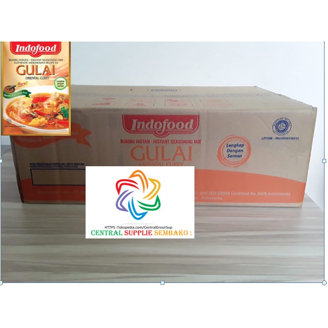 

Promo Indofood Bumbu Gulai [45Gram /6 Box X24 Pcs /1 Karton ]