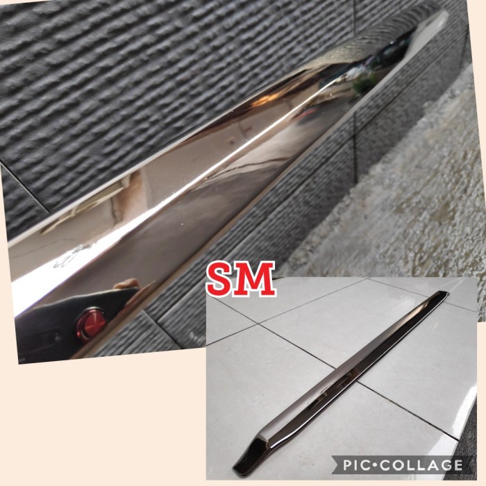 hood list kijang kapsul expo 1997-2004 lis kap mesin black chrome murmer