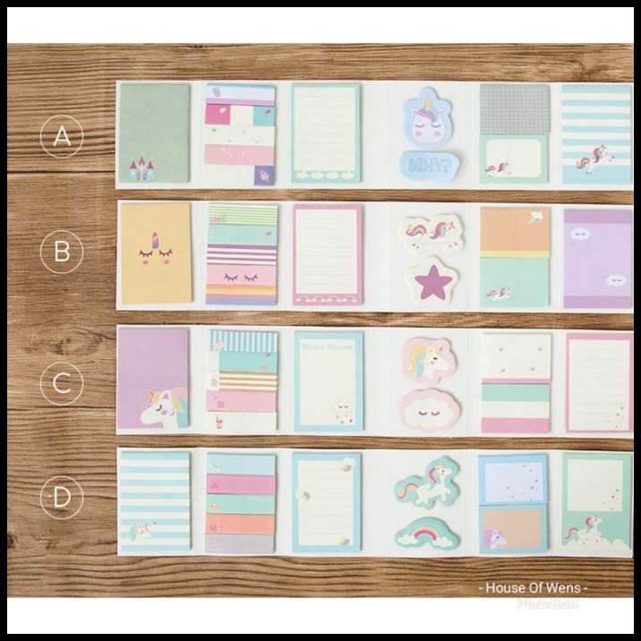 

TERBARU MAGIC UNICORN STICKY NOTES - KERTAS CATATAN UNICORN !!!!