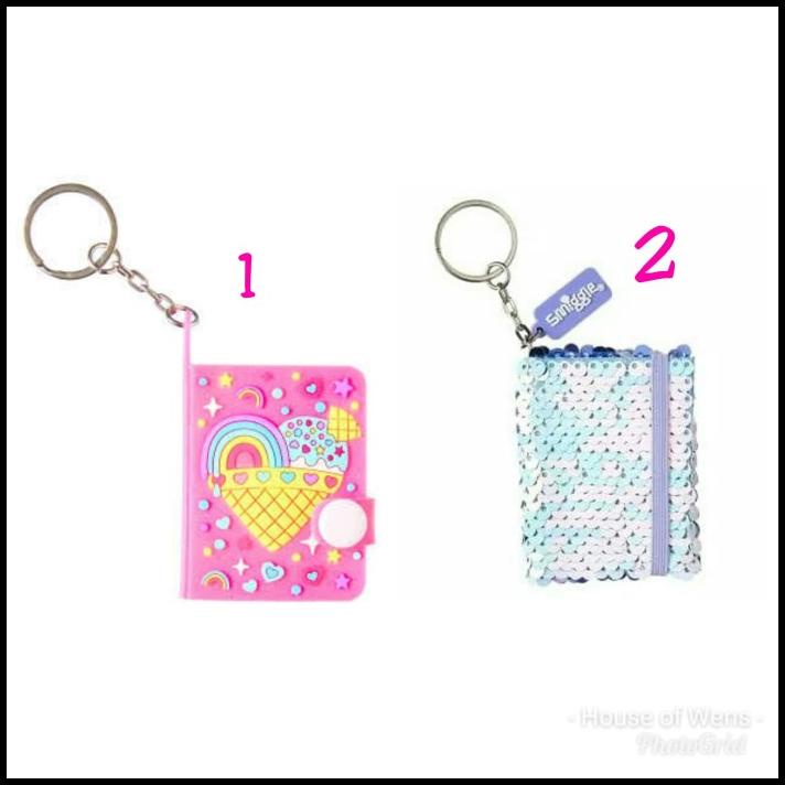 

GRATIS ONGKIR SMIGGLE DREAMY TINY NOTEBOOK KEYRING !!!!!!!