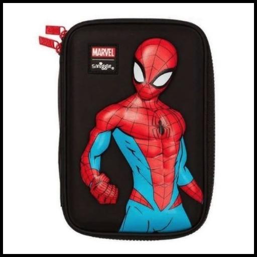 

HOT DEAL SMIGGLE PENCIL CASE ARIEL, CINDERLELLA, SPIDERMAN/ TEMPAT PENCIL ANAK/