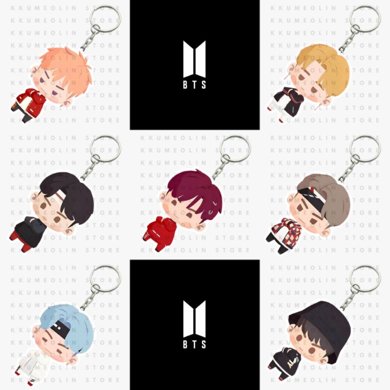 KSA - BTS In The Seom Mic Drop Keyring | BTS In The Seom Mic Drop Keychain