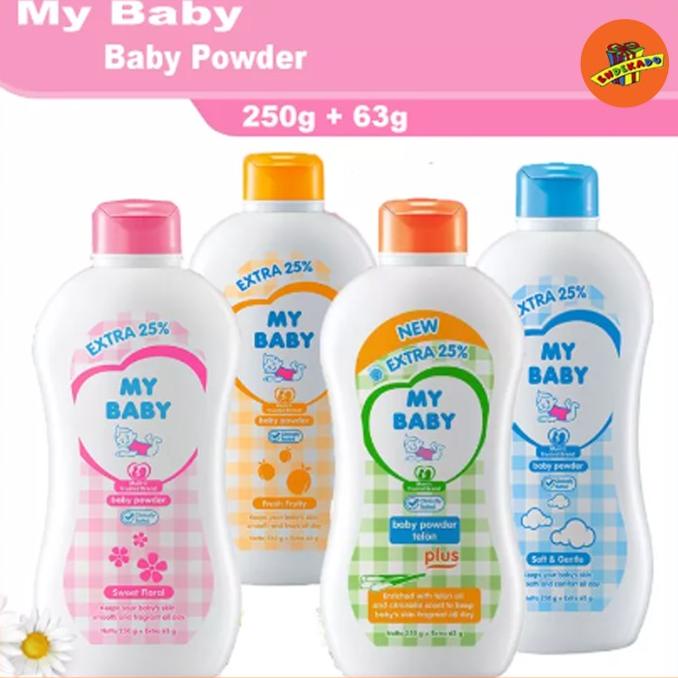 @@@@] MY BABY BEDAK 250G +63G - Bedak Bayi