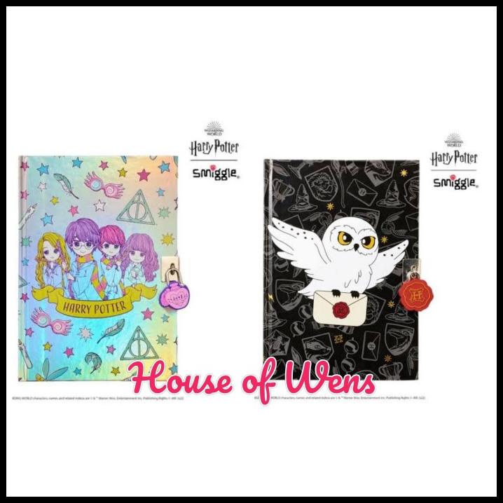 

GRATIS ONGKIR SMIGGLE HARRY POTTER NOTEBOOK LOCKABLE ORIGINAL - DIARY KUNCI !!!!!