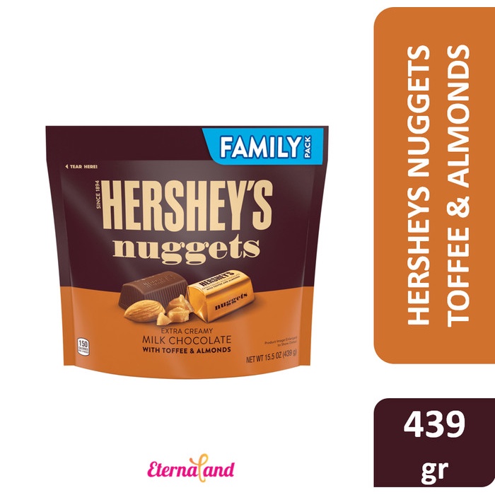 

Hersheys Nuggets Chocolate Family Pack - Cokelat Hershey Impor