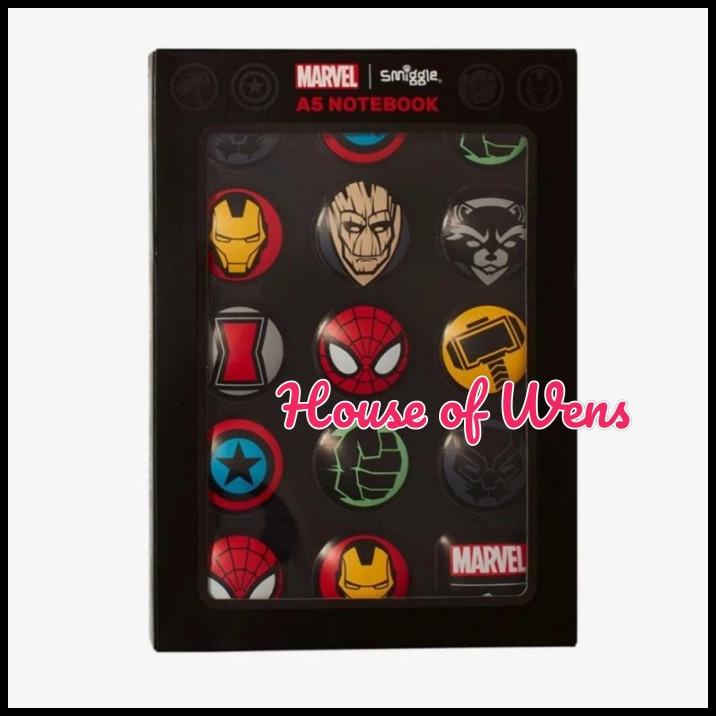 

DISKON SMIGGLE MARVEL NOTEBOOK A5 ORIGINAL - BUKU CATATAN SMIGGLE !!!!!!!