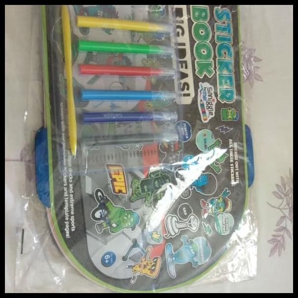 

HOT DEAL SMIGGLE BIG IDEAS STICKER BOOK - BUKU STICKER SMIGGLE !!!
