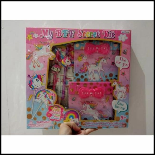 

TERBARU SALE MAINAN: HOT FOCUS BFF SECRET KITS UNICORN STATIONARY SET !!