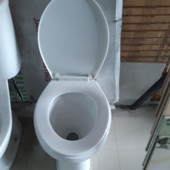 Termurah Closet Duduk Siram Volk C509 / Kloset Tanpa Tangki Tabung Toilet Terbatas