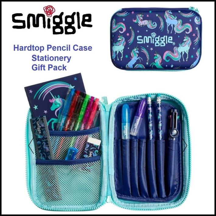 

HOT DEAL SMIGGLE PENCIL CASE HARDTOP STATIONERY SET/ GIFT SET !!!