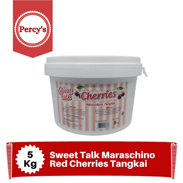 Hariya Cherry Tangkai Merah Maraschino 5 Kg