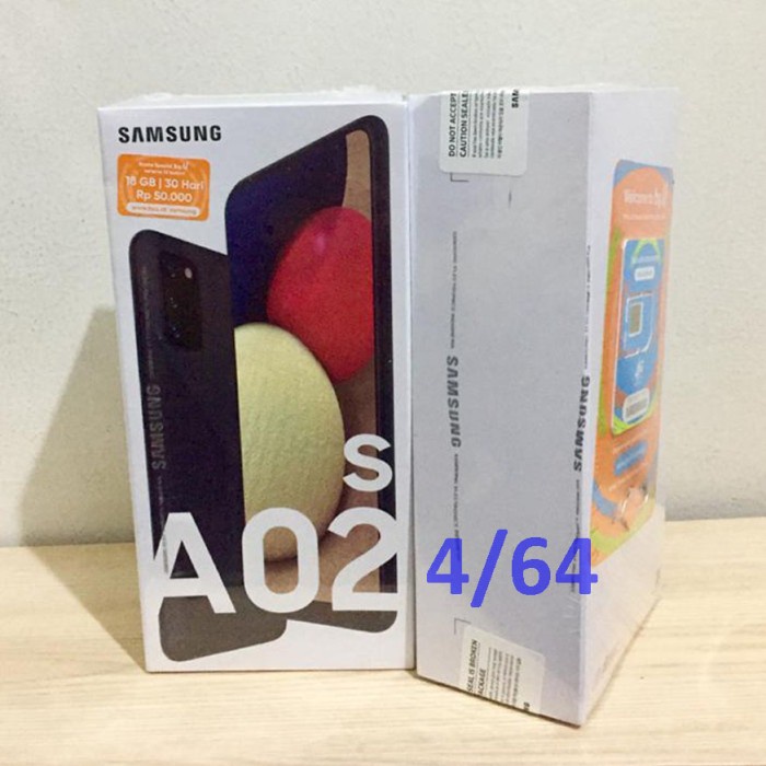 Samsung Galaxy A02S 4/64 Gb Garansi Resmi Sein