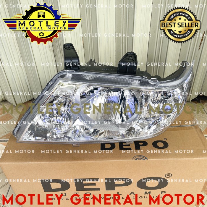 Cod - Headlamp Head Lamp Lampu Depan Panther Kapsul Touring 2005 2006 2007 Kode 058