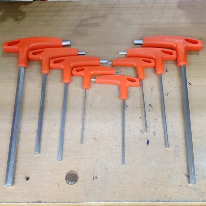 Kunci L Model T Set 8Pcs Termurah!!! Best Deal