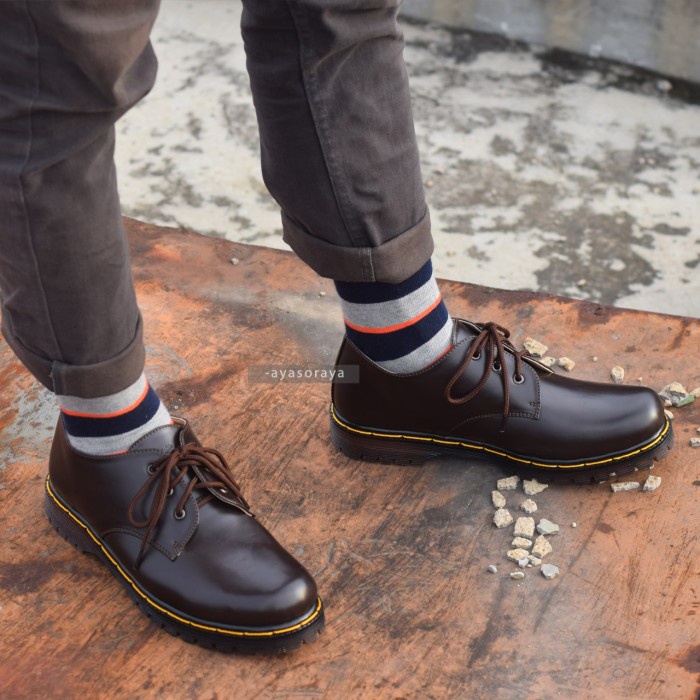 NEW Sepatu Low Boots Pendek Wanita Pria