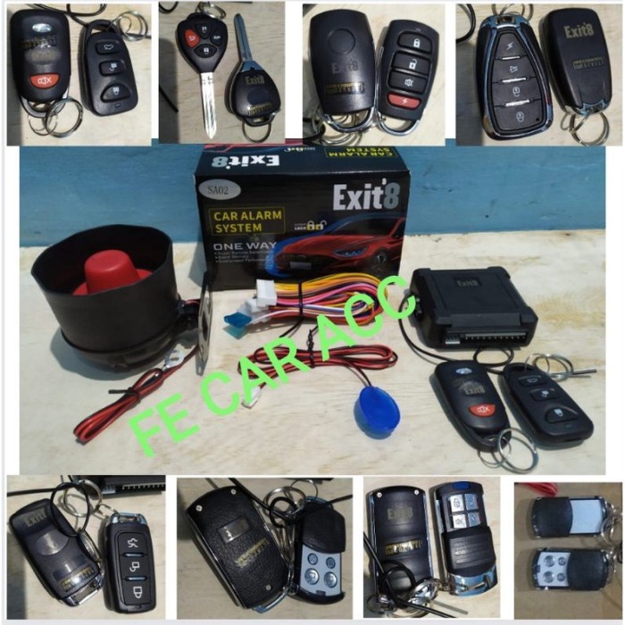 Alarm Remot Mobil Mitsubishi Kuda Pajero Xpander Triton L300 Outlander Kode Hm080