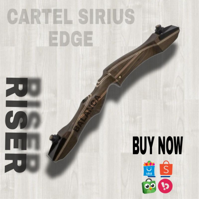 CARTEL SIRIUS EDGE Riser - Wooden Riser - Cartel Original - RH and LH