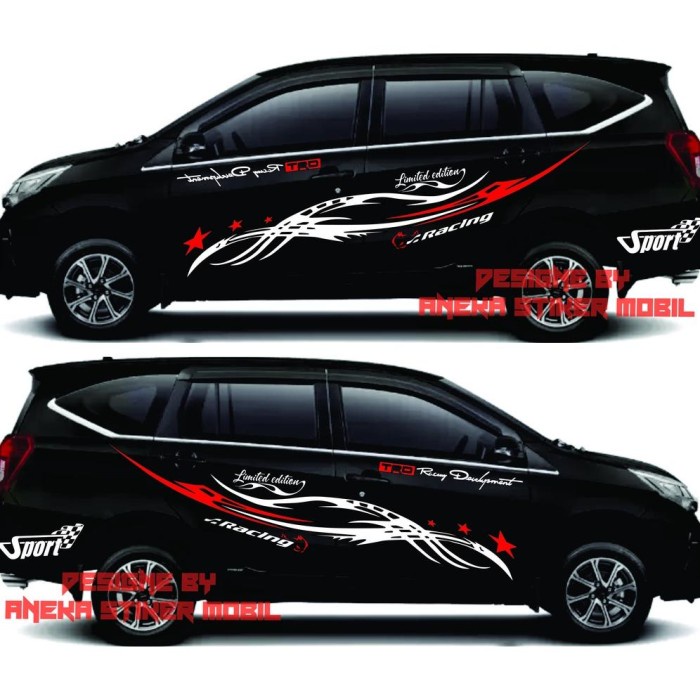 Cod Stiker Cutting Mobil Sigra Hitam Promo List Stiker Mobil Sigra Terbaru Kode Ema344