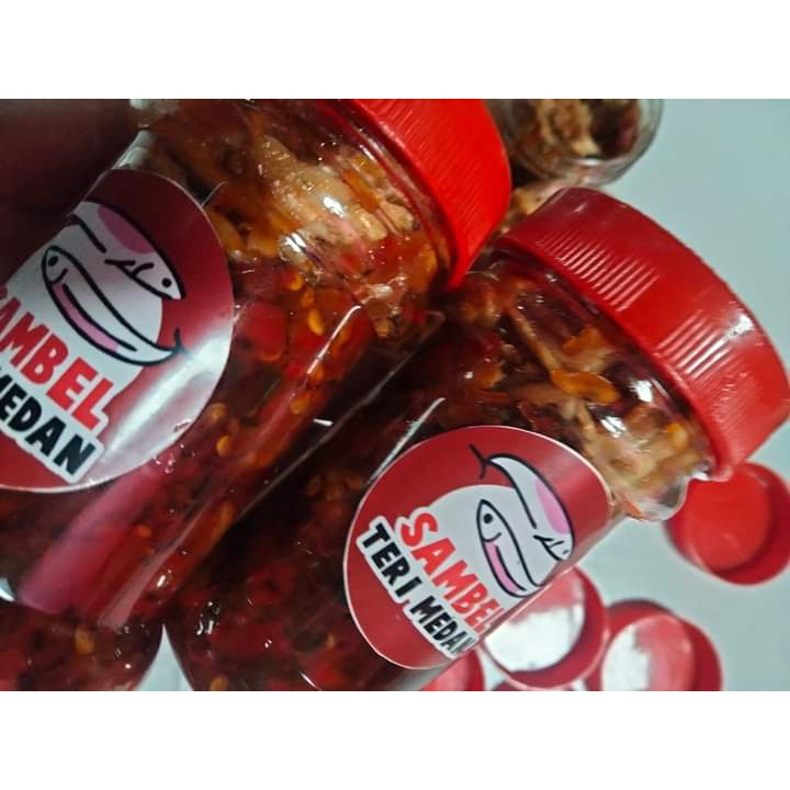 

sambal teri kemasan botol 150 ml