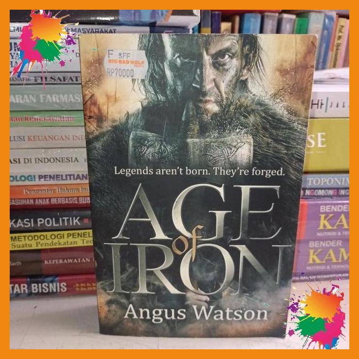 

original buku novel inggris age of iron [fany]