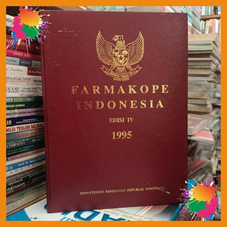 

original buku farmakope indonesia edisi 4 1995 [fany]