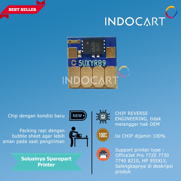 INDOCART AUTO RESET CHIP FOR HP 955 XL 955XL