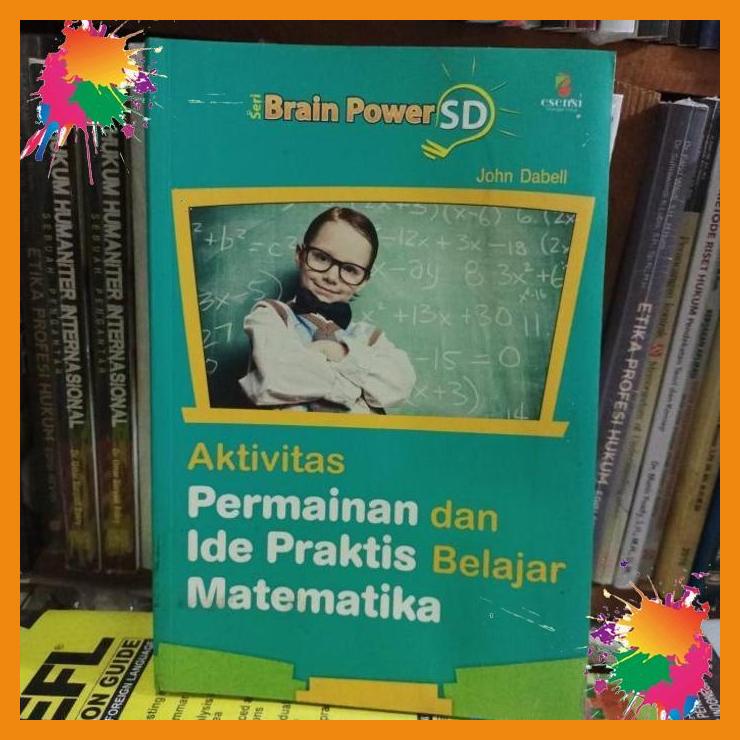 

original buku aktivitas permainan dan ide praktis belajar matematika [fany]