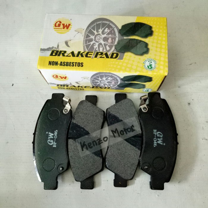 New Kampas Rem Depan Brake Pad Honda Jazz City Civic Genio Cielo Gw Kode Ma272