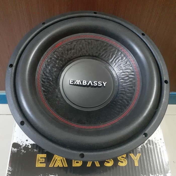 Promo Subwoofer 12 Inch Embassy Em 1202 J Double Coil